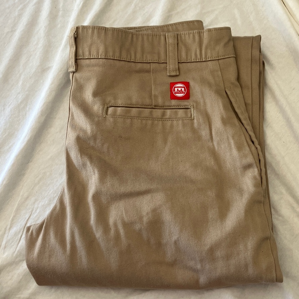 Mills Uniform Classic khaki Tan‎ Juniors Chinos size 3